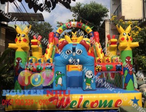 nha hoi nha phao lâu đài ld-388b